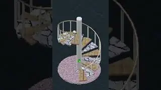 3d stair in AutoCAD