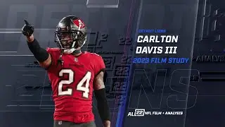 HOW GOOD IS CARLTON DAVIS III? 2023 FILM STUDY OF THE LIONS NEW CORNER 