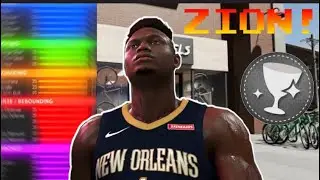 BEST ZION WILLIAMSON BUILD ON NBA 2k21 NEXT GEN *UNGUARDABLE