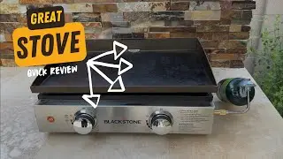 QUICK REVIEW: Blackstone 22” Gas Tabletop Griddle