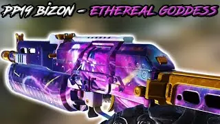 PP19 BIZON ETHEREAL GODDESS BLUEPRINT GAMEPLAY COD MOBILE | Clan Wars Store Reward