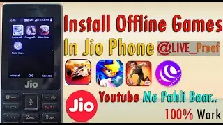 Install Offline Game In Jio Phone.|How To Play Offline Games In Jio Phone.