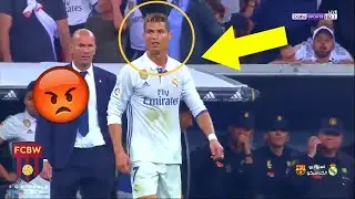 Cristiano Ronaldo Angry Moments !😡🤬