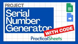 AUTOMATIC Code Generation in Google Sheets with Apps Script 🚀