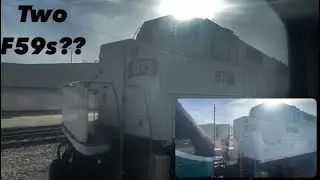 ALL F59PHRs!! SCAX 852 & 873 push double set into Union! (2/17/23)
