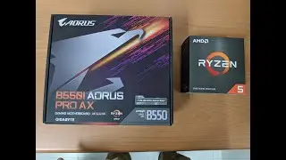 Ryzen 5 5600X | Aorus B5501 Pro AX Mini ITX | CM TECH