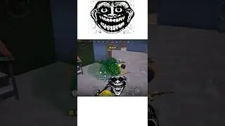 1vs3 🔥with troll face 💀 #pubg #shorts #shortsvideos