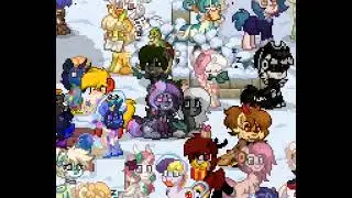 AshesTown/PonyTown memes! 3 | Тусня мышей  и Актив на спавне :)