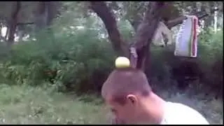 Фокус с яблоком
