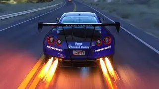 800HP GT-R R35 ROCKET BUNNY DRIVING CHILL | #thrustmastert300rs #assettocorsa #gtr35