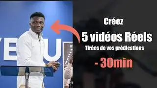 Comment extraire 10x plus rapidement les moments forts d’une longue prédication (OBS + StreamUP)