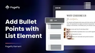 How to Add Bullet Points on Shopify page | PageFly List Element