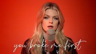 you broke me first - Tate McRae (Cover by Davina Michelle)