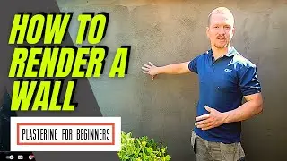 How To Render Walls: The Full Guide (Applying Beads & Render/ Preparation/ Floating & Sponging)
