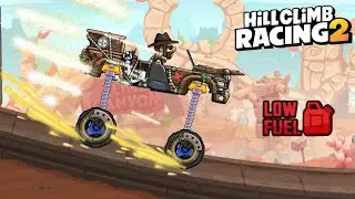 SUPER DIESEL IN CANYON ARENA GAMEPLAY 13483m - Hill Climb Racing 2