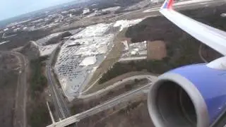 Awesome HD Boeing 737-800 Takeoff From BWI On Southwest Airlines!!!