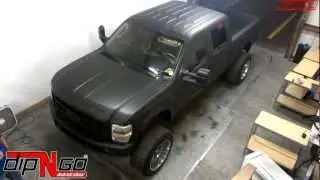 Ford F150 Lifted Flat Black Wrap