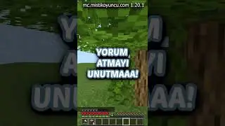 minecraft AĞAÇ KIRMAK artık çok zevkli! #shorts
