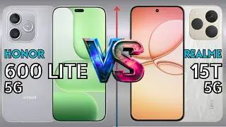 Honor 600 Lite vs Realme 15T 5G 