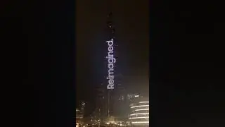 Samsung S9/S9+ 📱 promotion at burj Khalifa, Dubai 🇦🇪