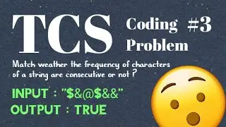 TCS coding Problem #3 | Ask Jojo