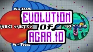 The Evolution of Agar.io Teaming! - How Agar.io Teaming Has Changed From July to Today!