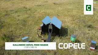 Gallinero Móvil Free-Range 1.50x1.80 m. - Promo | Copele