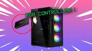 Installing a RGB fan hub in my PC!