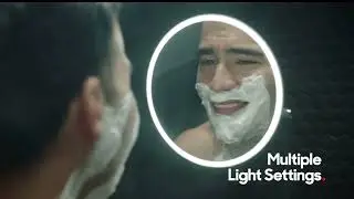 Sharper Image® LED Fogless Shower Mirror & Speaker