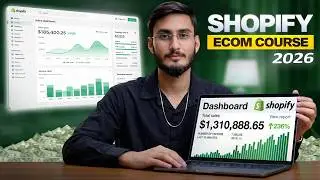 FREE Shopify Ecommerce Full Course (2026) | Shopify Private Label Course (Step-by-Step)🔥