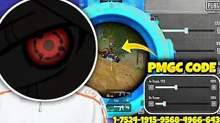 COFFIN PUBG SENSITIVITY AND CONTROL CODE | BGMI/PUBGM | SENSI ZONE 