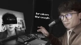 BROKEN THROUGH.