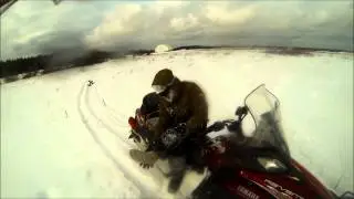 Покатушки на снегоходах в Зеленограде