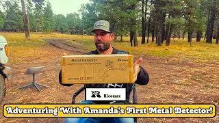 Adventuring With Amanda's First Metal Detector! Ricomax Review