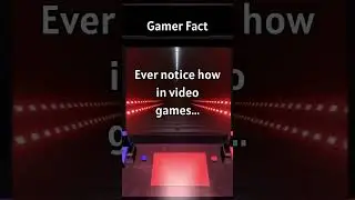 Ever notice how in video games... #shorts #shortvideos #youtubeshorts #gameshorts