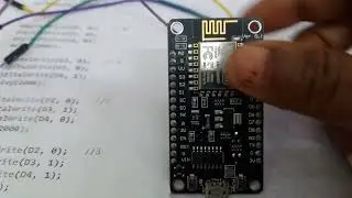 Display binary numbers from 000 to 111 using 3LED's and nodemcu ESP8266