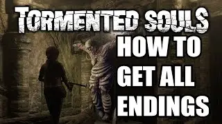 How to Get The True Ending, Good Ending, and Bad Ending Tormented Souls // All Endings