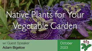 Native Plants for Your Vegetable Garden - Southern Piedmont Chapter - October 2023