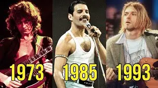 Greatest Live Performance Every Year (1965-2025)