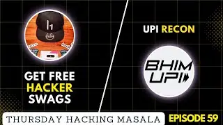 How to Get Free Hacker Swags, How to Identify Fake SMS and Recon UPI | THM Ep 59 #cybersecurity 🔥