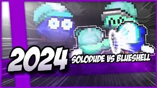 Kirby Sprite Animation Battle:  SoloDude vs BlueShell