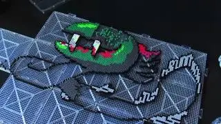 I'm Makin' a Perler Bead Kraken (Earthbound)