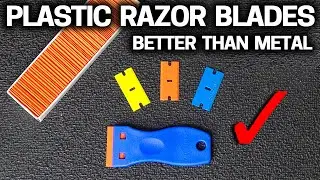 PLASTIC RAZOR Blades are BETTER than Metal