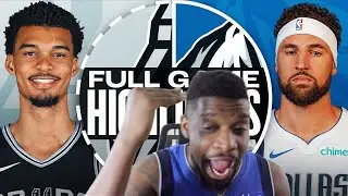 KLAY GOES OFF IN DEBUT!! SPURS at MAVERICKS | FULL GAME HIGHLIGHTS | October 24, 2024