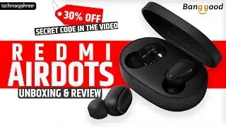 Redmi Airdots Unboxing and Review | Xiaomi Budget Wireless Earbuds | Banggood.com