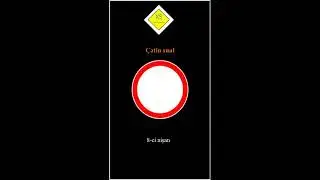 yol nişanları haqda qısa test