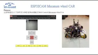 ESP32CAM Mecanum wheel CAR