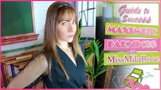 📹Maximize Your Earnings |💸MissMilaRose's Guide to Success💸