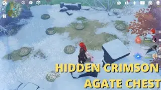 HIDDEN CRIMSON AGATE CHEST- DRAGONSPINE | GENSHIN IMPACT