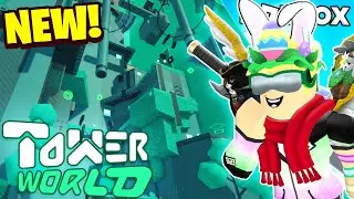 I Attempted NEW Platformer Obby on Roblox! | Tower World (Alpha)
